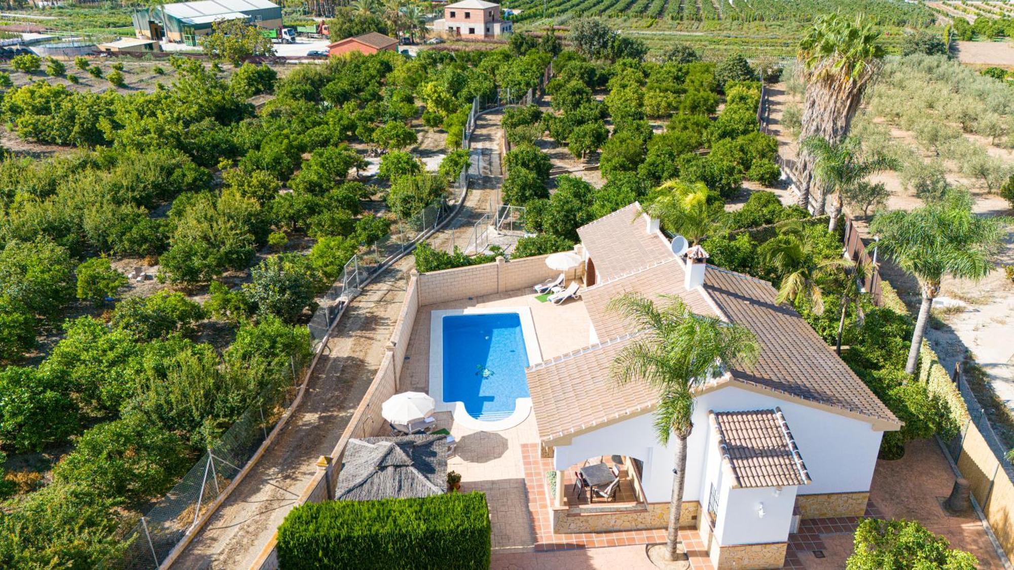 Casa Rural Tipica Andaluza, Wifi,Piscina, Barbacoa, Aire Acondicionado, 5Min Centros Alhaurín el Grande Exterior photo